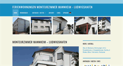Desktop Screenshot of ferienwohnung-lampertheim.de